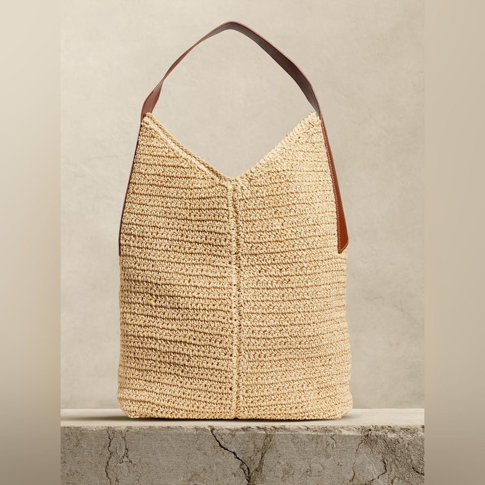 Banana Republic SLOUCHY VIDA STRAW BAG